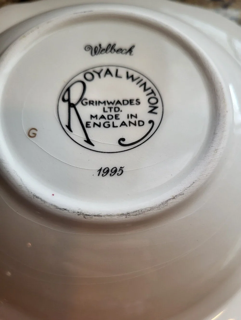 Royal Winton England 7 In .Floral Ceramic Serving Bowl